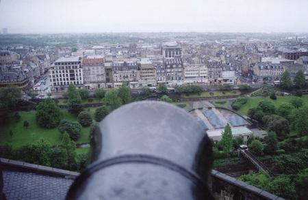 Mons Meg Threatens Princes Street